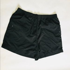 Columbia black shorts 100% nylon women’s medium
